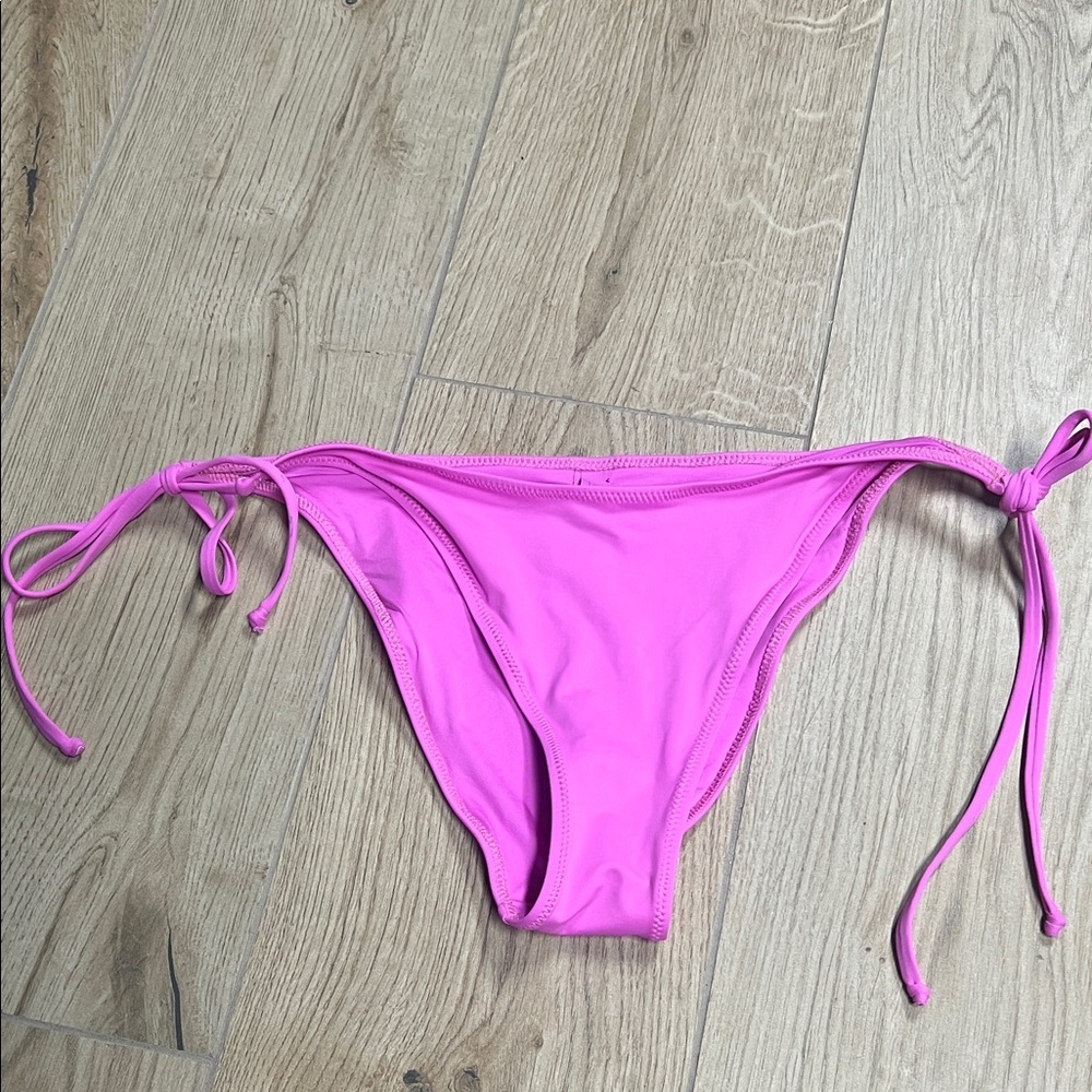 SKIMS Bright Pink Bikini Bottom